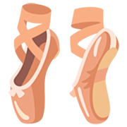🩰 Emoji Zapatillas De Ballet en Google 15.0.