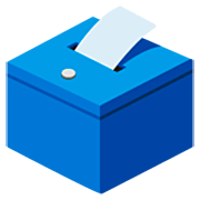 Emoji 🗳️ Urna Elettorale Con Scheda su Google 15.0.