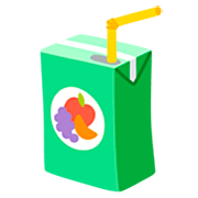 Emoji 🧃 Bevanda Monodose su Google 15.0.
