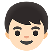 👦🏻 Emoji Niño: Tono De Piel Claro en Google 15.0.