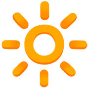 Émoji 🔆 Luminosité élevée sur Google 15.0.