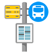 Emoji 🚏 Fermata Dell’autobus su Google 15.0.