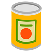 Émoji 🥫 Aliments En Conserve sur Google 15.0.