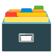 Émoji 🗃️ Boîte à Dossiers sur Google 15.0.