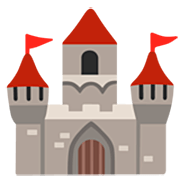 Émoji 🏰 Château sur Google 15.0.