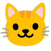 🐱 Emoji Cara De Gato en Google 15.0.