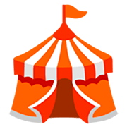 🎪 Emoji Carpa De Circo en Google 15.0.