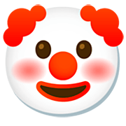 Clown-Gesicht Google 15.0.