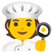 Émoji 🧑‍🍳 Cuisinier (tous Genres) sur Google 15.0.
