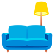 🛋️ Emoji Sofá E Luminária na Google 15.0.