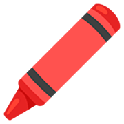Emoji 🖍️ Pastello A Cera su Google 15.0.