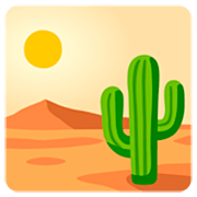 🏜️ Emoji Deserto na Google 15.0.