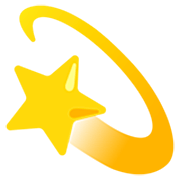 Emoji 💫 Stella Con Scia su Google 15.0.