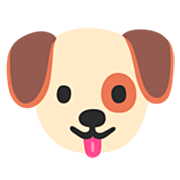 🐶 Emoji Cara De Perro en Google 15.0.