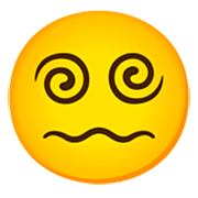 😵‍💫 Emoji Gesicht Mit Spiralförmigen Augen Google 15.0.