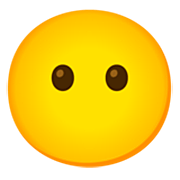 Emoji 😶 Faccina Senza Bocca su Google 15.0.