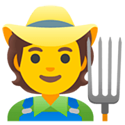 🧑‍🌾 Emoji Agricultor en Google 15.0.