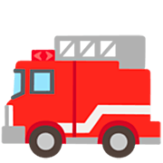 Émoji 🚒 Camion De Pompier sur Google 15.0.