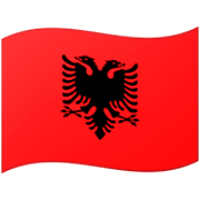 Flagge: Albanien Google 15.0.