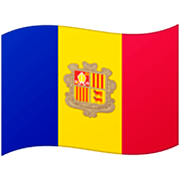 🇦🇩 Emoji Bandera: Andorra en Google 15.0.