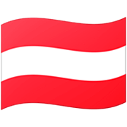 🇦🇹 Emoji Bandera: Austria en Google 15.0.