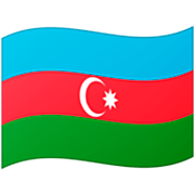 🇦🇿 Emoji Bandera: Azerbaiyán en Google 15.0.