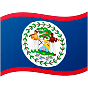 Flagge: Belize Google 15.0.