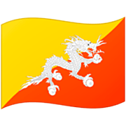 Bandeira: Butão Google 15.0.