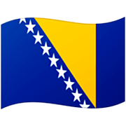 Emoji 🇧🇦 Bandiera: Bosnia Ed Erzegovina su Google 15.0.