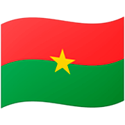 Drapeau : Burkina Faso Google 15.0.