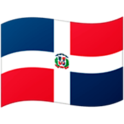 Flagge: Dominikanische Republik Google 15.0.