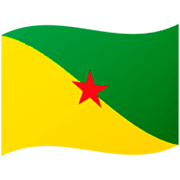 Emoji 🇬🇫 Bandiera: Guyana Francese su Google 15.0.