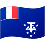 Bandera: Territorios Australes Franceses Google 15.0.