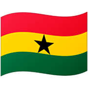 Flagge: Ghana Google 15.0.