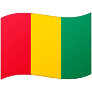 Drapeau : Guinée Google 15.0.