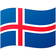 🇮🇸 Emoji Bandera: Islandia en Google 15.0.