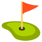 Émoji ⛳ Drapeau De Golf sur Google 15.0.