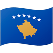 Flagge: Kosovo Google 15.0.