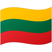 🇱🇹 Emoji Bandera: Lituania en Google 15.0.