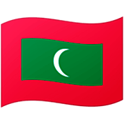 Bandera: Maldivas Google 15.0.