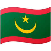 🇲🇷 Emoji Bandera: Mauritania en Google 15.0.