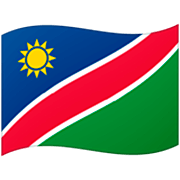 🇳🇦 Emoji Bandera: Namibia en Google 15.0.