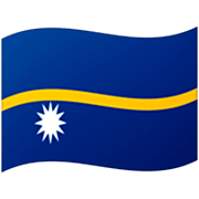 🇳🇷 Emoji Bandera: Nauru en Google 15.0.