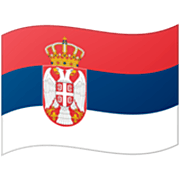 Bandera: Serbia Google 15.0.
