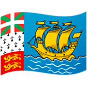 Flagge: St. Pierre und Miquelon Google 15.0.