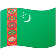 Emoji 🇹🇲 Bandiera: Turkmenistan su Google 15.0.