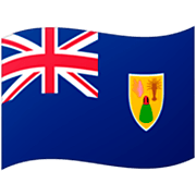 Flagge: Turks- und Caicosinseln Google 15.0.