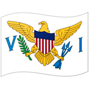 Emoji 🇻🇮 Bandiera: Isole Vergini Americane su Google 15.0.