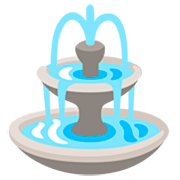 Emoji ⛲ Fontana su Google 15.0.