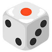 Emoji 🎲 Dado su Google 15.0.